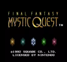 Image n° 4 - screenshots  : Final Fantasy - Mystic Quest